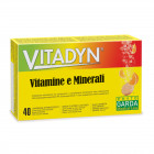 Vitadyn vitamine/minerali 40 compresse effervescenti in 2 tubi