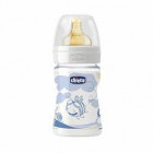Chicco Biberon neonati 0+ mesi apina azzurra (150 ml)
