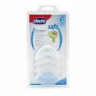 Chicco Safe Paraspigoli in plastica 6+ mesi (4 pz)