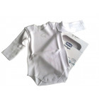 Chicco Sanitized Body neonati 100% cotone mesi 6 colore bianco manica lunga (1 pz)