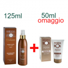 DermaSol Solaire spray crema solare fluida corpo stimolatore di abbronzatura bassa protezione (125 ml) + DopoSole prolungatore abbronzatura (50 ml) omaggio