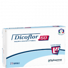 Dicoflor 60 probiotici per l'equilibrio della flora intestinale (20 capsule)
