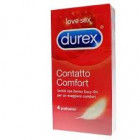 Durex Contatto Comfort profilattici sottili (4 pz)