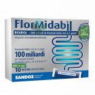 FlorMidabil Ricarica 1.000 miliardi fermenti lattici vivi in 5 giorni con Stevia (10 bustine)