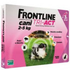 Frontline Tri act soluzione antiparassitario spot on per cani da 2 a 5kg (3 pipette)
