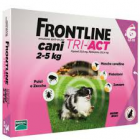 Frontline Tri act soluzione antiparassitario spot on per cani da 2 a 5kg (6 pipette)