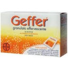 Geffer integratore contro l'iperacidità gusto arancia (24 bustine effervescenti)
