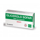 Glicerolo Sofar adulti 2250mg (18 supposte)