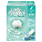 LadyPresteril Assorbenti giorno anatomici 100% cotone (10 pz)