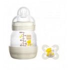 MAM Easy Start Anti Colic Biberon anti coliche (130 ml) + succhietto Start 0-2 mesi omaggio