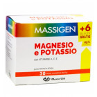 Massigen Magnesio e Potassio gusto arancia rossa (24 + 6  buste omaggio)
