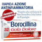 NeoBorocillina Gola Dolore menta (32 pastiglie)