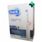 Oral B Professional protezione gengive 3 spazzolino elettrico ricaricabile con bluetooth + custodia da viaggio + 2 testine