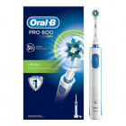 Oral B Pro 600 D3 CrossAction Spazzolino elettrico ricaricabile (kit completo)