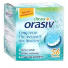 Orasiv Clinex Compresse effervescenti per Dentiere (56 pz)