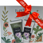 Euphidra Duo Fresia kit idratante corpo idee regalo donna (crema 75ml + doccia gel 75ml)