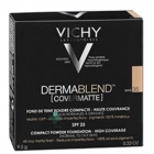 Vichy Dermablend Covermatte fondotinta in polvere compatto numero 35 nuance sand (9,5 g)