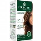 HerbaTint gel colorante permanente capelli 5D castano chiaro dorato (kit completo)