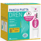 Lactoflorene Pancia Piatta Dren ananas (14 stick pack) + Omaggio Mad Mud Dren fango attivo anticellulite by Vera Lab Estetista Cinica (100 ml)