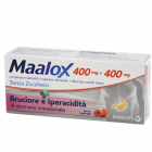 Maalox senza zucchero 400mg+400mg frutti rossi (30 compresse masticabili)