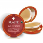 Rilastil Sun System crema compatta uniformante viso spf50+ colore Beige 01 (10 g)