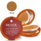 Rilastil Sun System crema compatta uniformante viso spf50+ colore Bronze 03 (10 g)