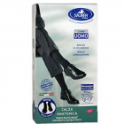 Sauber Calza uomo anatomica Q-Skin a compressione graduata 70 denari colore nero taglia 39-41
