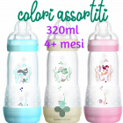 Mam Easy Start biberon anti coliche colori assortiti flusso rapido 4+ mesi (320 ml)