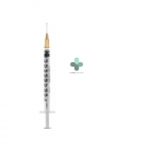 Siringa insulina extrafine 0,5 ml 100 ui ago gauge 30 8 mm (30 pezzi)