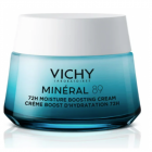 Vichy Mineral 89 crema viso booster idratante 72h ricca (50 ml)