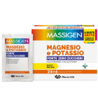Massigen Magnesio e Potassio Forte zero zuccheri arancia rossa (24 + 6 bustine gratis)