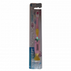 Curasept Biosmalto spazzolino bimbi morbidissimo per bambini 0-3 anni + cappuccio azzurro o rosa (1 pz)