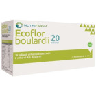 Ecoflor boulardii 20 miliardi di integratore vitamine e fermenti lattici (10 flaconcini 10 ml)