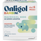 Onligol bambini Macrogol 4000 ad Azione Lassativa (200 g)