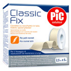 Cerotto in rocchetto pic classic fix tela bianco fustella 2,5cm x5 m 