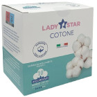 Farvima  Ladystar Assorbenti giorno con ali cotone 100% (10 pezzi) 