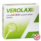 Verolax Bambini Soluzione rettale glicerina (6 microclismi)