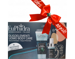 Euphidra Uomo beauty box corpo idee regalo (doccia shampoo 250ml + acqua profumata spray 100ml + necessarie omaggio)