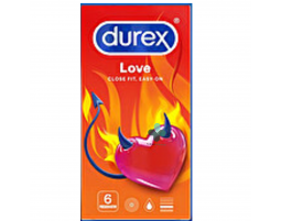 Durex Love Sex profilattici anatomici con forma Easy-On  (6 pz) 