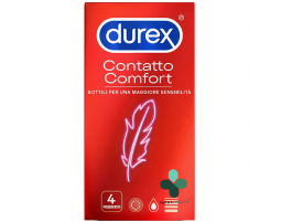 Durex Contatto Comfort profilattici sottili (4 pz)