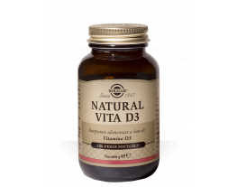 Natural Vita D3 integratore di Vitamina D3 (120 perle softgel)