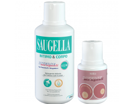 Saugella Detergente intimo & corpo delicato Limited edition diverse ma uguali (500ml + 100ml omaggio)