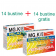 MG K VIS Ricarica Plus zero zuccheri + energia arancia (14 bustin + 14 bustine gratis)