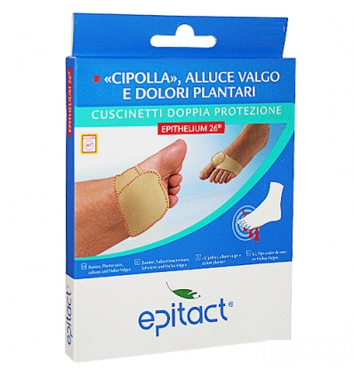 Epitact Cuscinetti Plantari in Gel per Dolori e Duroni Taglia L
