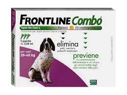 merial italia frontline combo spot on cani da 20 a 40 kg (3 pipette)