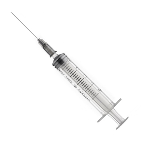 Siringa pic monouso sterile con ago montato gauge1,20x40 luer...
