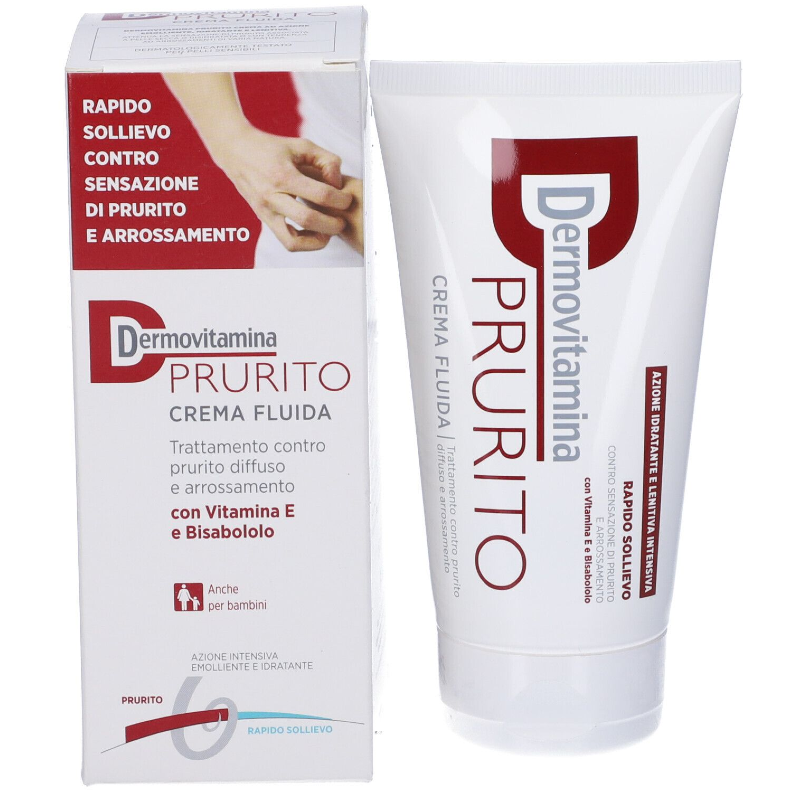 Dermovitamina Crema Antiprurito con Estratti di Avena, 150ml