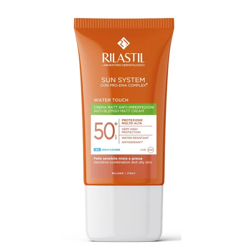 Rilastil Sun System - Crema Mat SPF50+ Anti-Imperfezioni Colorata 50ml