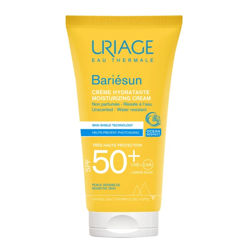 Uriage Bari&eacute;sun - Crema Idratante Viso SPF50+ Senza Profumo