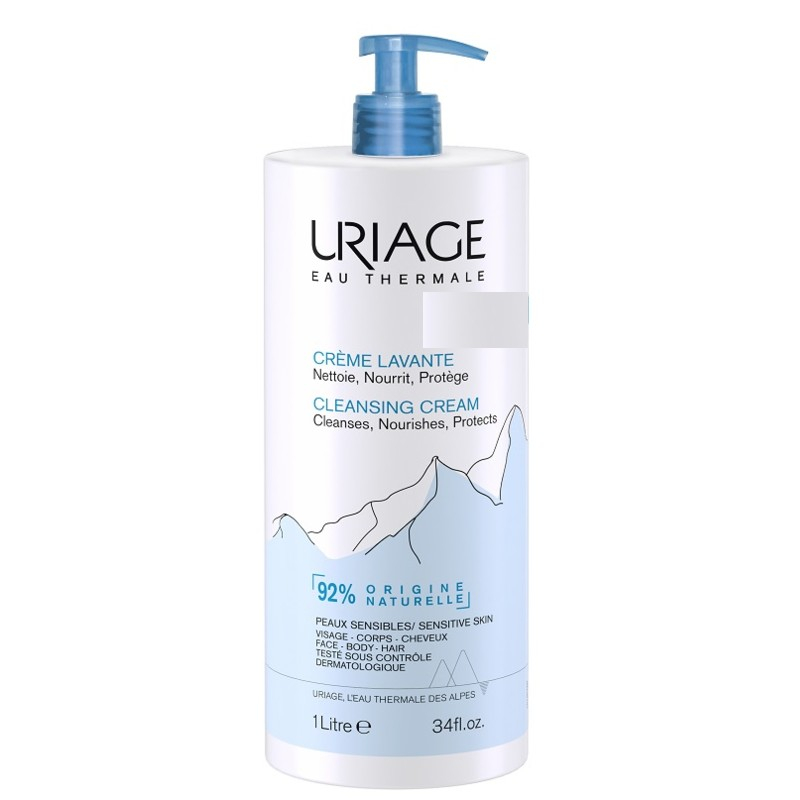 Uriage Crema Lavante detergente senza sapone (1 litro)